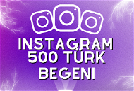 500 Türk Instagram Beğeni l +30 Satış!