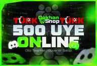 ⭐ 500 TÜRK ONLİNE ÜYE | Stok VAR ⭐ 500 TÜRK ONLİNE ÜYE | Stok VAR