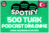 ⭐ 500 Türk Podcast Dinlenme - [Algorithmic] ⭐