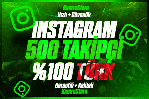⭐️500 TÜRK TAKİPÇİ 30Gün Garantili⭐️ ⭐️500 TÜRK TAKİPÇİ 30Gün Garantili⭐️