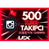 500 Türk Takipçi Gerçek Hızlı Gönderim