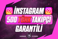 ⭐ 500 TÜRK Takipçi ⭐Instagram⭐