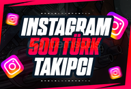 ⭐ 500 TÜRK TAKİPCİ | YÜKSEK MEMNUNİYET⚡
