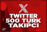 500 Türk Twitter Takipçi | KALİTELİ-GARANTİLİ