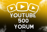 500 TÜRK Youtube YORUM - GARANTİLİ