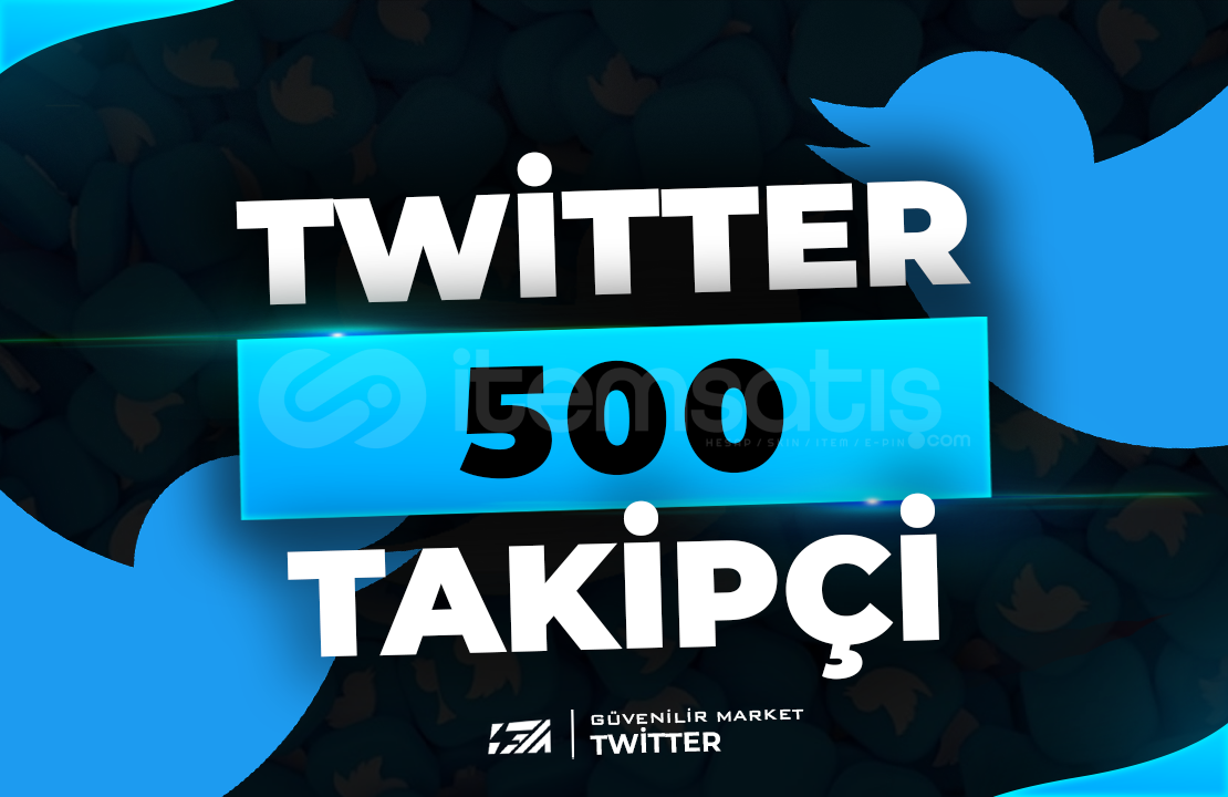 ⭐500 Twitter Gerçek Takipçi - KEŞFET ETKİLİ⭐ ⭐500 Twitter Gerçek Takipçi - KEŞFET ETKİLİ⭐
