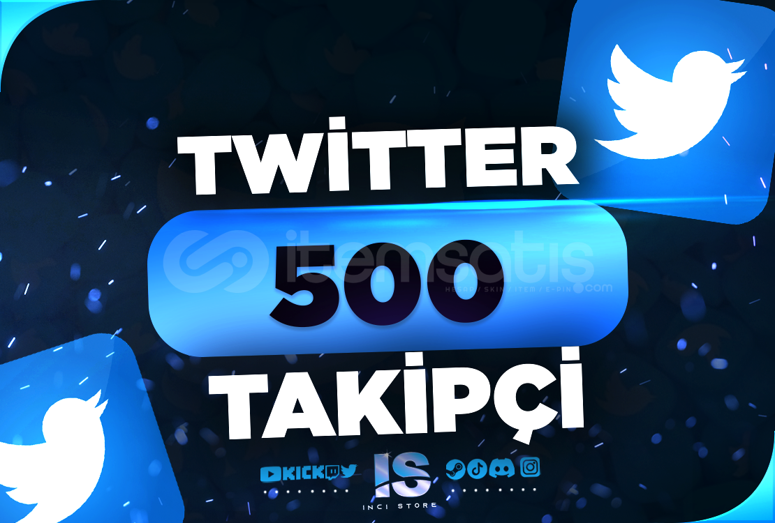 ⭐500 Twitter Gerçek Takipçi - KEŞFET ETKİLİ⭐ ⭐500 Twitter Gerçek Takipçi - KEŞFET ETKİLİ⭐