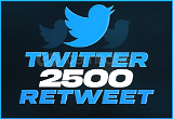 2500 Twitter Retweet | ANLIK TESLİM