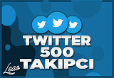 500 Twitter Takipçi
