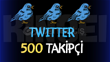 500 Twitter TAKİPÇİ KALİTELİ GARANTİLİ