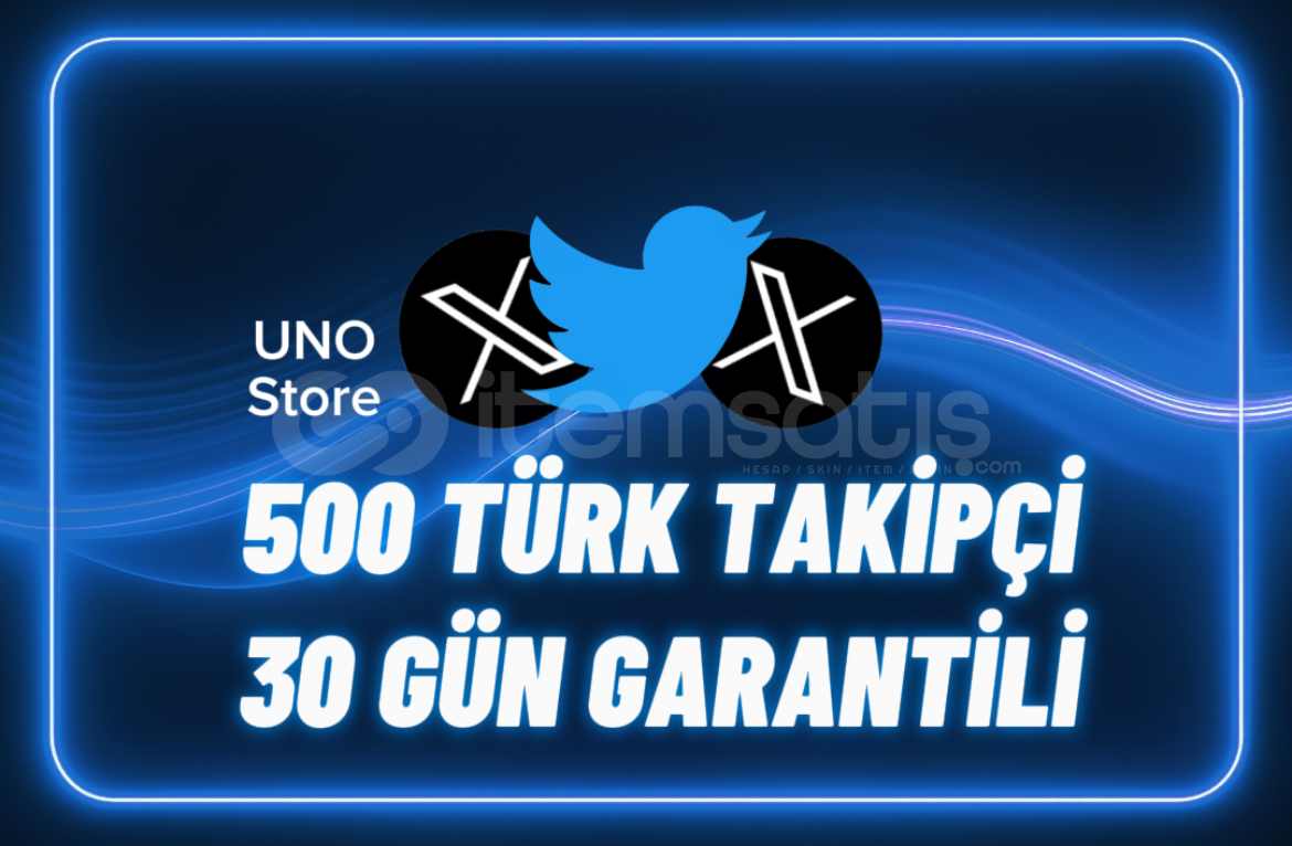 ⭐500 Twitter Türk Takipçi - 30 Gün Garantili⭐ ⭐500 Twitter Türk Takipçi - 30 Gün Garantili⭐