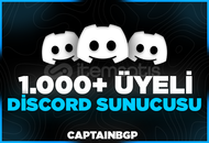 1000+ Gerçek Üyeli Discord Sunucuları