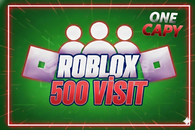 500 VİSİT ⚡ ROBLOX [OYUNUNUZA]