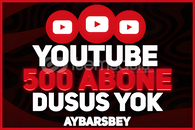 ⭐ 500 Youtube Abone ⭐ 