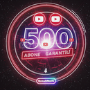 500 YOUTUBE ABONE ( GARANTİLİ ) 