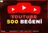 500 Youtube Beğeni | GARANTİ | ANLIK