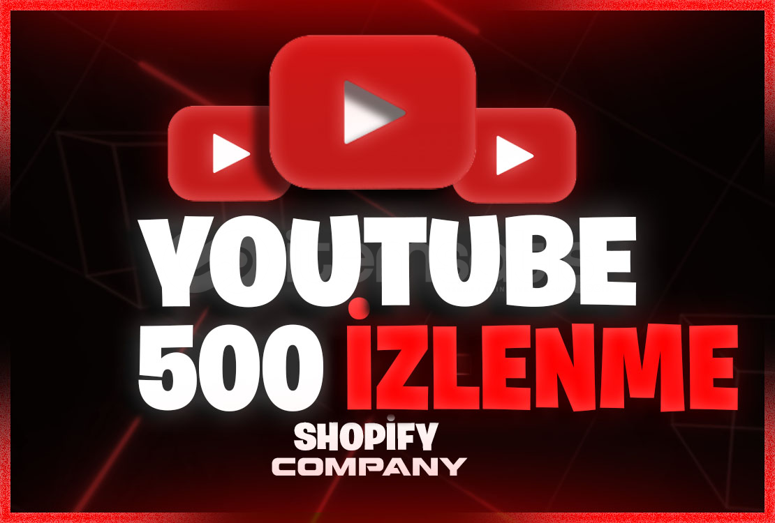 500 Youtube İzlenme | ANLIK | Garantili !! 500 Youtube İzlenme | ANLIK | Garantili !!