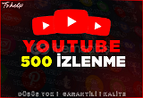 500 Youtube İzlenme| Kalite | Garantili