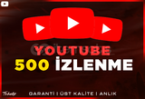 500 Youtube İzlenme | GARANTİ | ANLIK