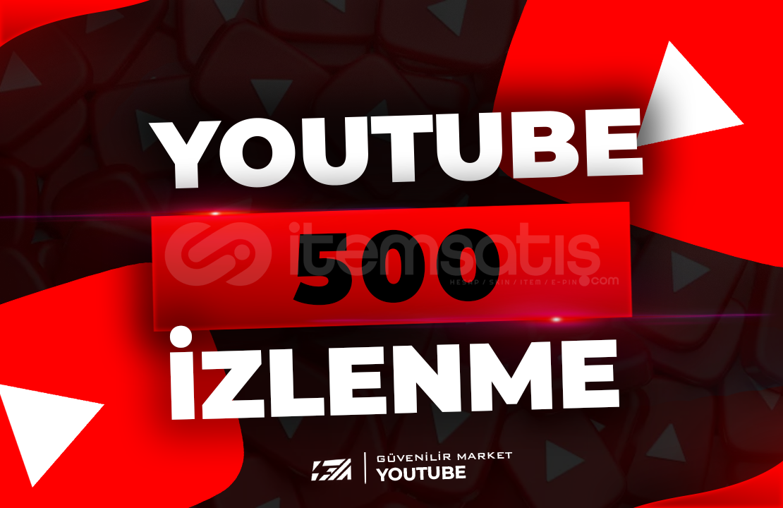 ⭐500 Youtube İzlenme - KEŞFET ETKİLİ⭐ ⭐500 Youtube İzlenme - KEŞFET ETKİLİ⭐