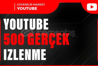 500 YOUTUBE ORGANİK İZLENME