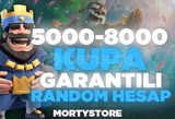 ⭐️5000-8000 Kupa Garantili Random hesap