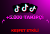 ! [ HIZLI GÖNDERİM ] 5000 ADET GARANTİLİ TİKTOK TAKİPÇİ !