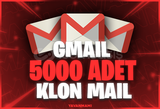 5000 Adet Klon Gmail Hesabı | Hızlı Teslimat