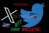 5000 ADET NFT BEĞENİ (30 GÜN TELAFİLİ)