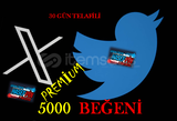 5000 ADET PREMİUM BEĞENİ (30 GÜN TELAFİLİ)