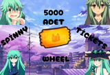 ⭐️ 5000 ADET Spinny Wheel Tickets