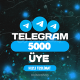 5000 Adet Telegram Üye / Kaliteli