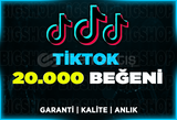 20.000 Beğeni TikTok | Garanti | ANLIK