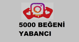 5000 BEĞENİ YABANCI instagram 