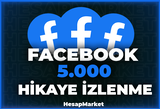 5.000 ⭐ FACEBOOK ⭐ HİKAYE İZLENME