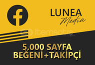 5.000 FACEBOOK SAYFA BEĞENİ + TAKİPÇİ