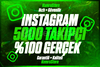 ⭐️5000 Gerçek Takipçi⭐️
