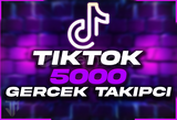 ⭐5000 GERÇEK TAKİPÇİ TIKTOK ⭐