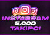 ⭐ANLIK⭐ 5000 Instagram Gerçek Takipçi⭐