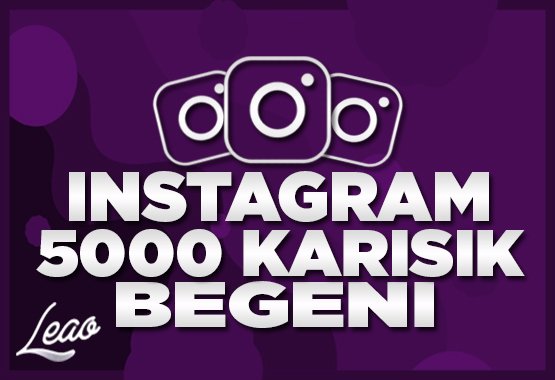 5000 Instagram Beğeni