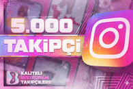 ⭐ 5.000 İnstagram Gerçek Takipçi⭐