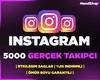 ⭐[GARANTİLİ] 5000 INSTAGRAM GERÇEK TAKİPÇİ⭐