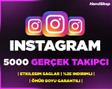 5000 Instagram Gerçek Takipçi | GARANTİLİ ⭐