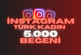 [5000] İnstagram kadın türk beğeni +GARANTİ