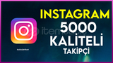 5000 İnstagram Kaliteli Takipçi | Garantili