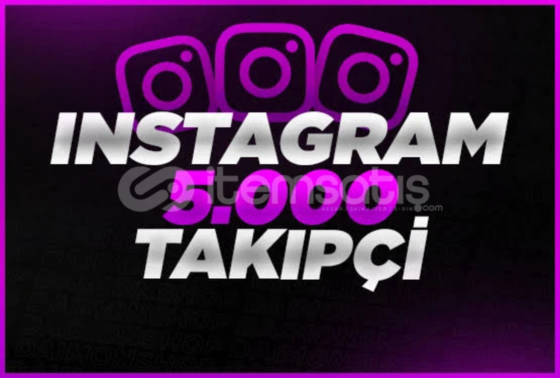 5.000 Instagram Takipçi - Hızlı Teslimat 5.000 Instagram Takipçi - Hızlı Teslimat