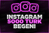 5.000 Instagram Türk Beğeni | 