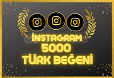 ⭐ +5000 İnstagram Türk Beğeni + Garantili