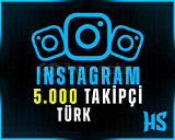 5000 Instagram Türk Takipçi | GARANTİLİ
