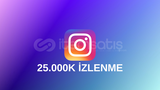 25.000K İzlenme Instagram - Garantili & Hızlı